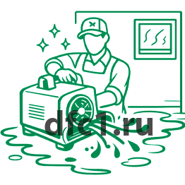 Сушка и уборка после потопа в Казани